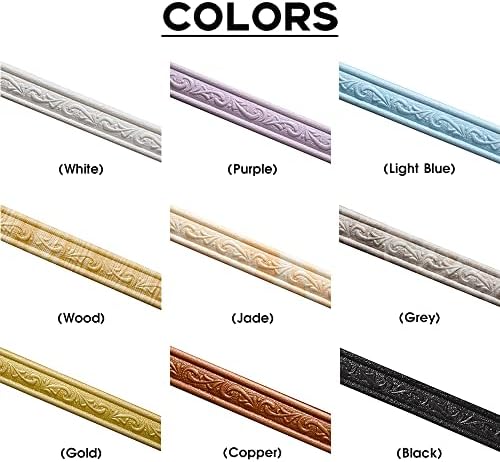 Self Adhesive Wall Border Diamond Painting Frame Edge Trim 905x16inCopper