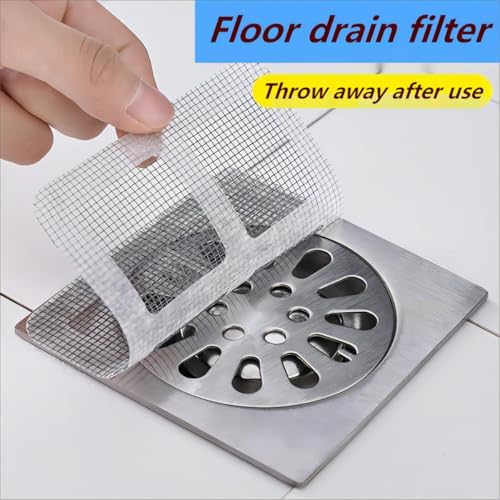 50 Pack Disposable Hair Catcher Sticker 4x4 Inch