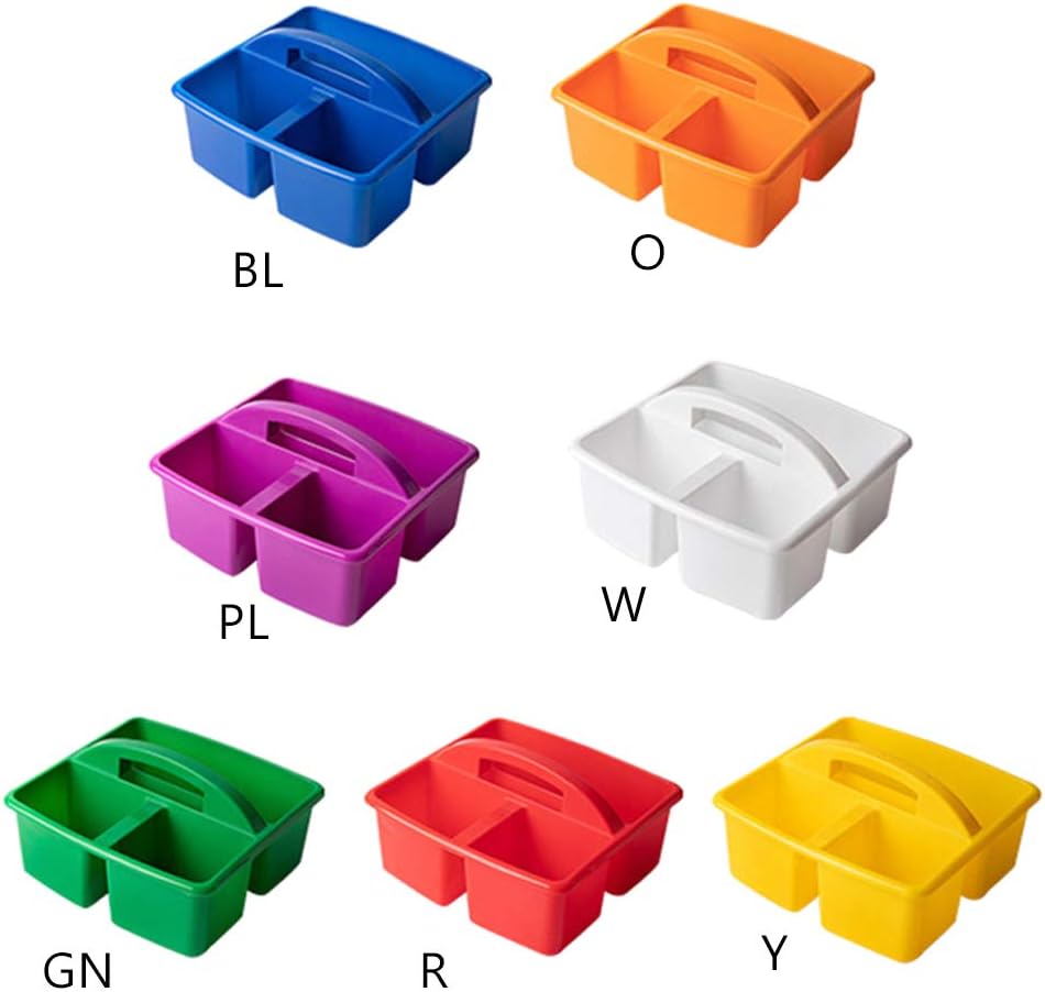 PMFACE 3 Compartment Storage Bin with Handle 1