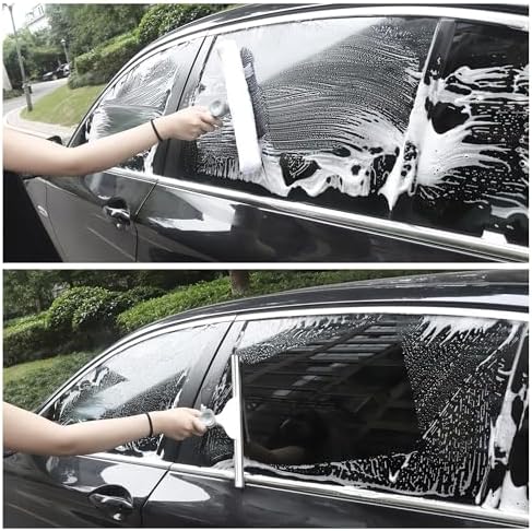 LJGG Window Squeegee Kit with 54 Extendable Pole