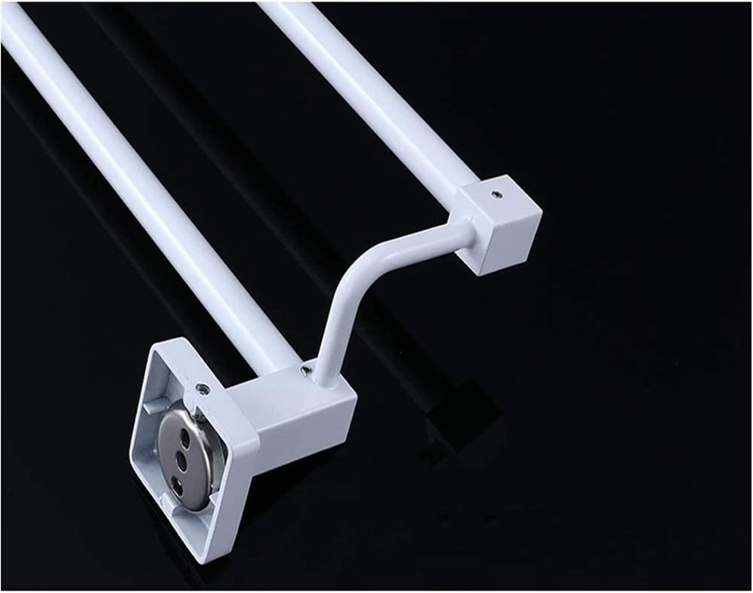 ALDEPO Stainless Steel Towel Rail Shelf 50Cm Wall Mount