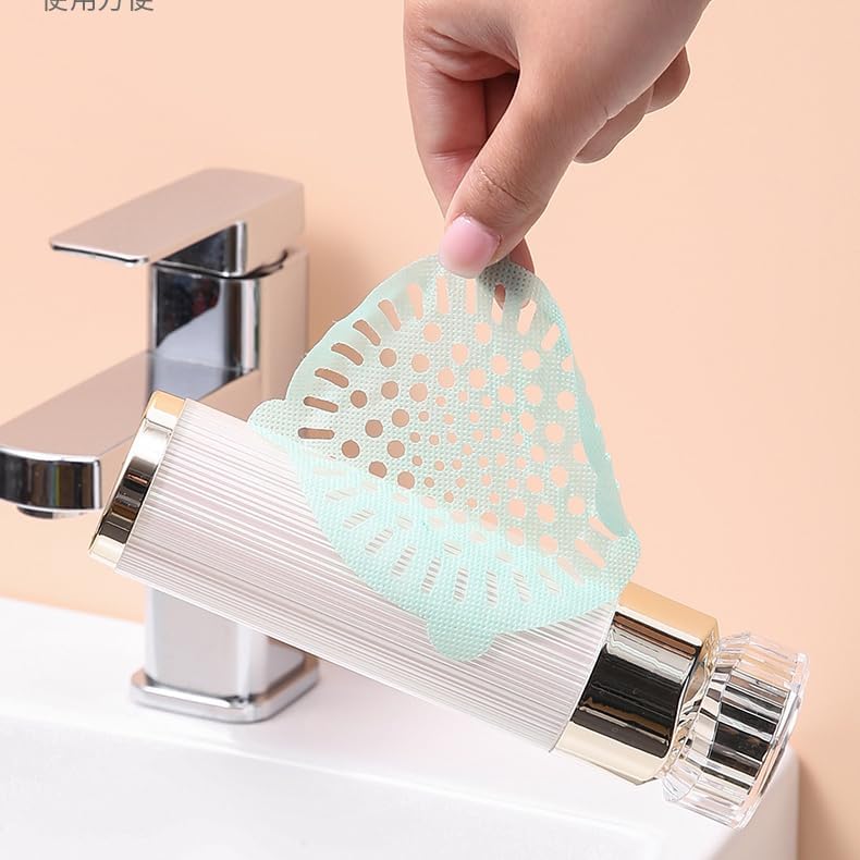 30 Pcs Disposable Hair Catcher for Bathroom Drain