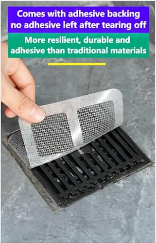 50 Pack Disposable Hair Catcher Sticker 4x4 Inch