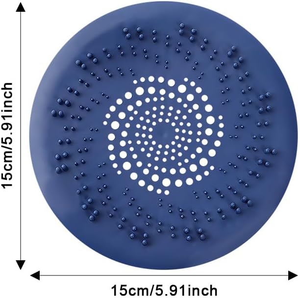 Pilarmuture 2Pcs Hair Catcher Drain Cover for Bath and Sink