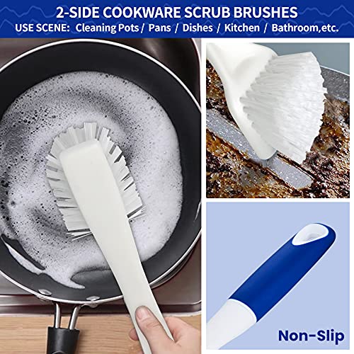 CELOX 5 Pack Deep Cleaning Brush Set with Hanging Holes