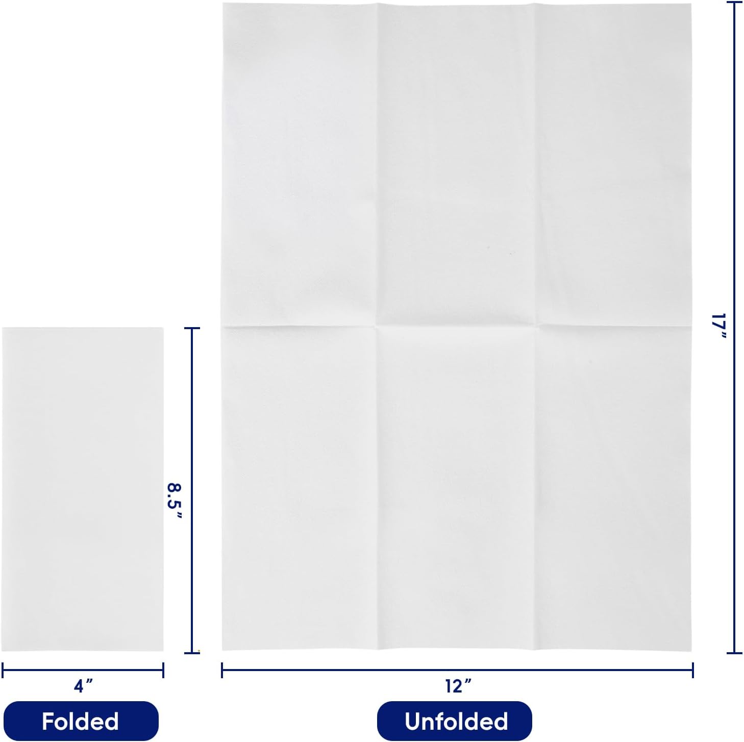 JOLLY CHEF 200 Pack Soft Absorbent Hand Towels