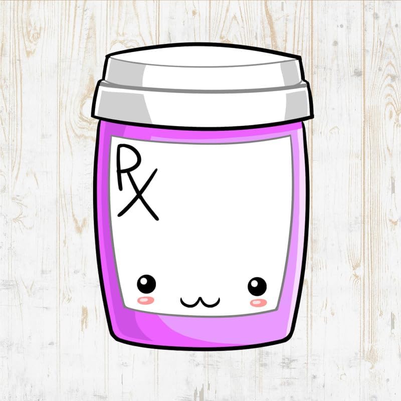 Customizable Medication Decals Peel Stick Wall Stickers