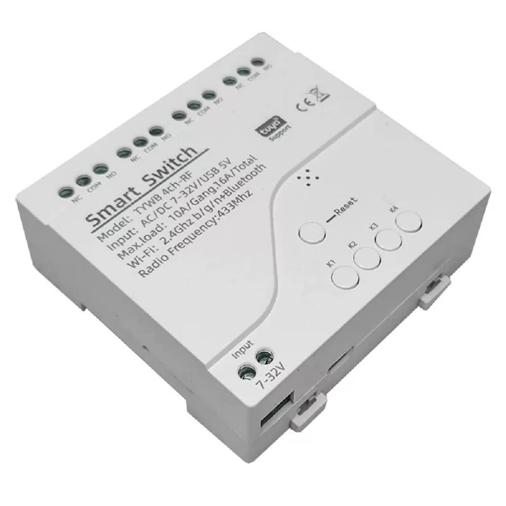 MHCOZY 4 Channel Smart WiFi Relay Switch Module