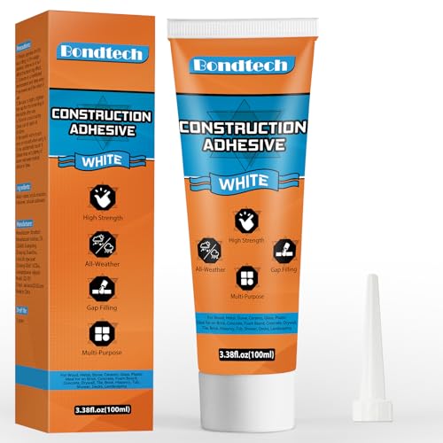 Bondtech Heavy Duty Construction Adhesive 338 Ounce Squeeze Tube