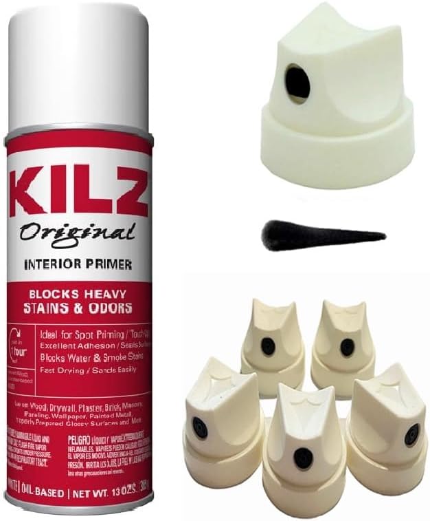5-Pack OEM Spray Paint Caps for KILZ Primer Spray 1