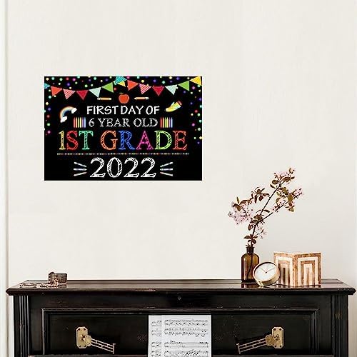 First Day School Wall Decal Peel and Stick 22in