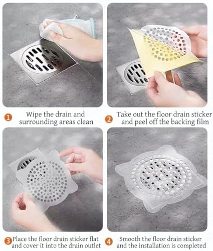 30 Pack 4 Inch Hair Catcher for Drain