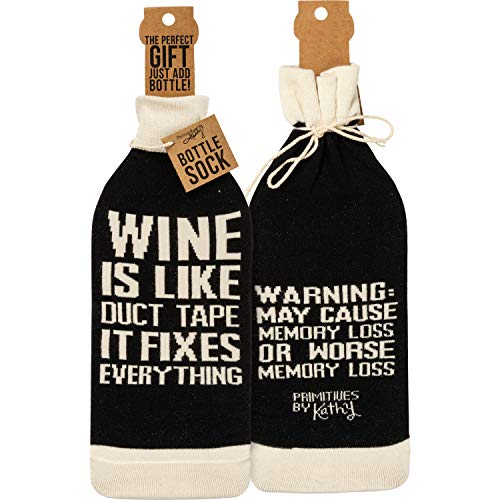 Bottle Sock - Wine Is Like Duct Tape 1