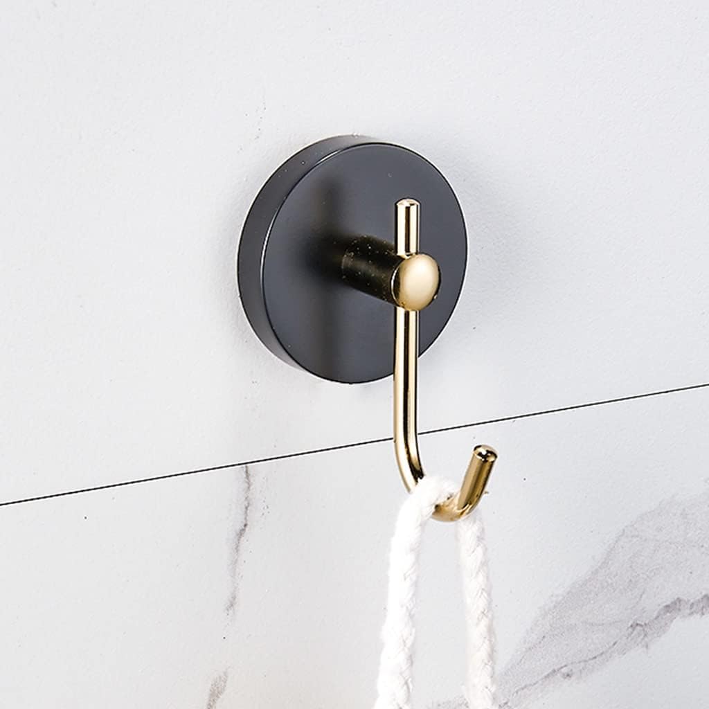 Bathroom Hardware Set with Towel Bar Robe Hook and Toilet Paper Holders