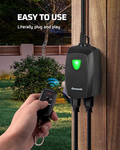 DEWENWILS Remote Outlet with 100 Ft Control Range