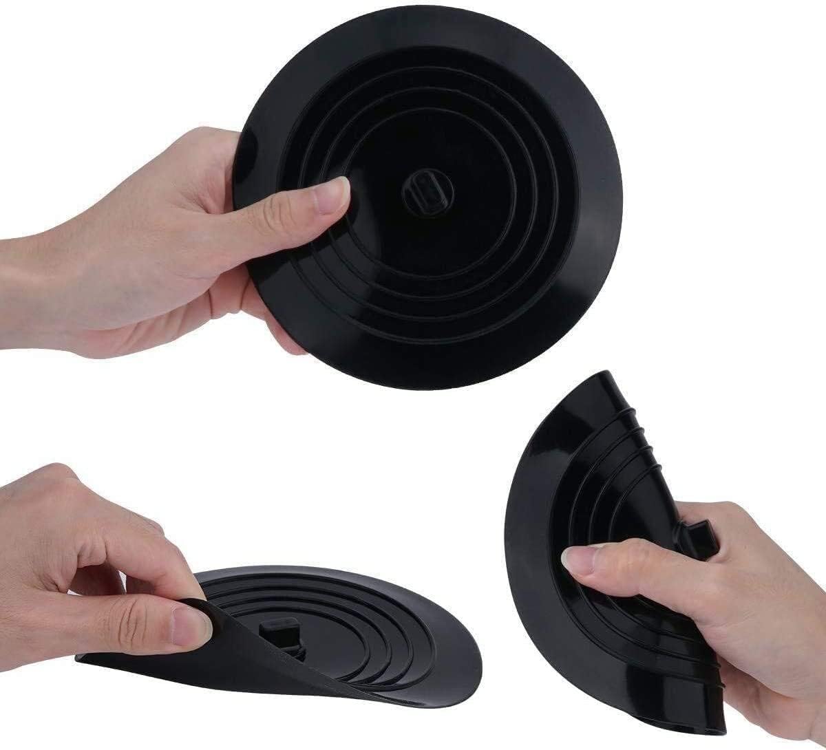 Ynomdusa 2PCS Silicone Floor Drain Plug Cover 1