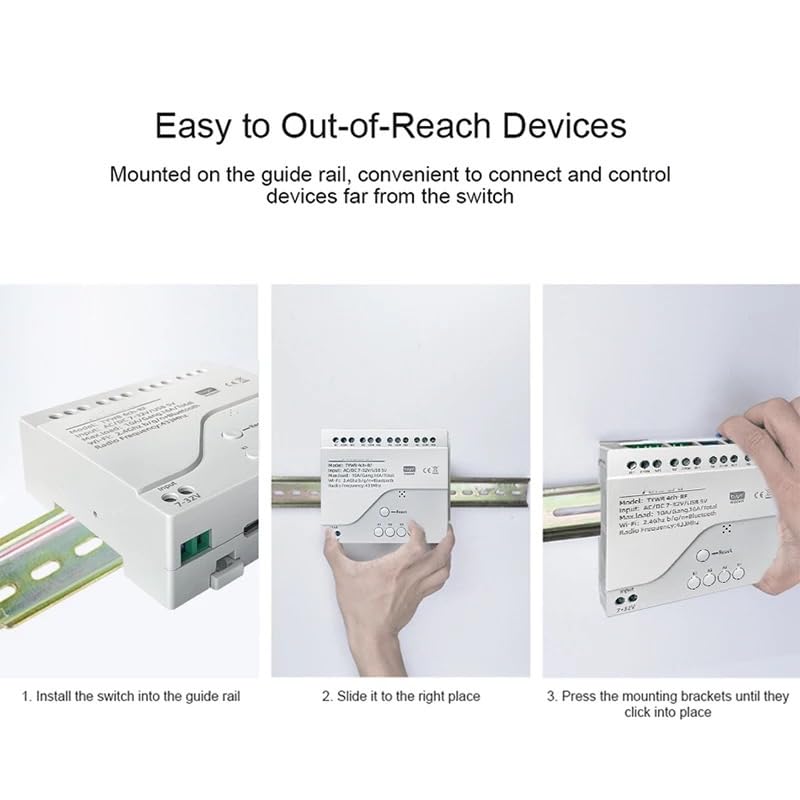 MHCOZY 4 Channel Smart WiFi Relay Switch Module