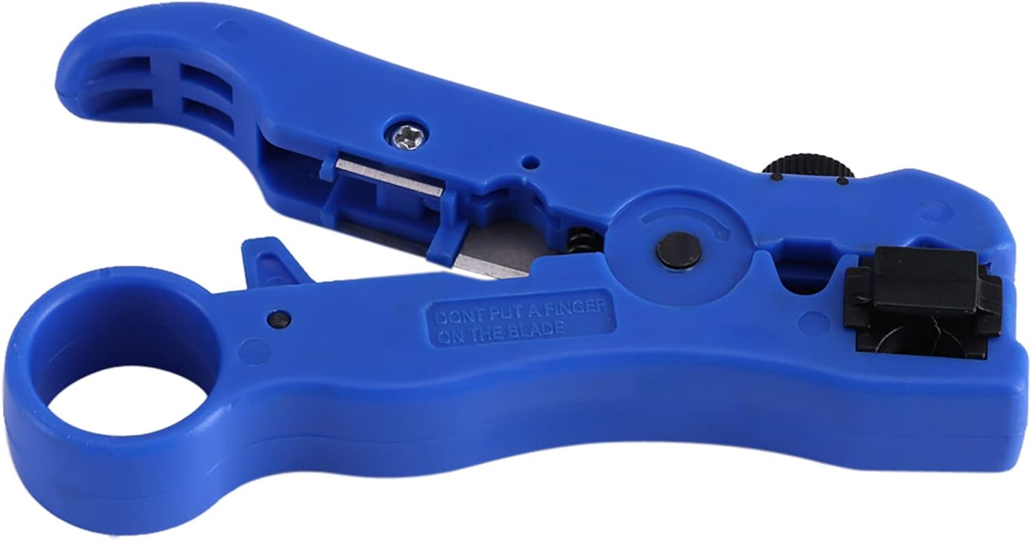 GOTOTOP Coaxial Cable Stripper Tool with Adjustable Blades 1