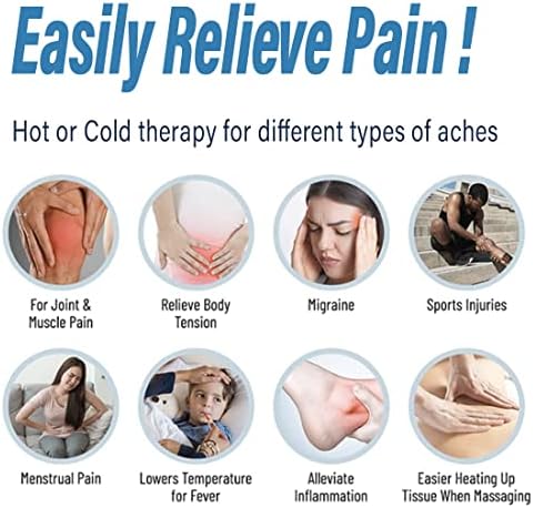 Reusable Gel Ice Pack for Head Cooling and Body Pain Relief