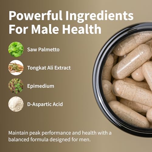 Snap Testosterone Booster for Men 60 Capsules 1