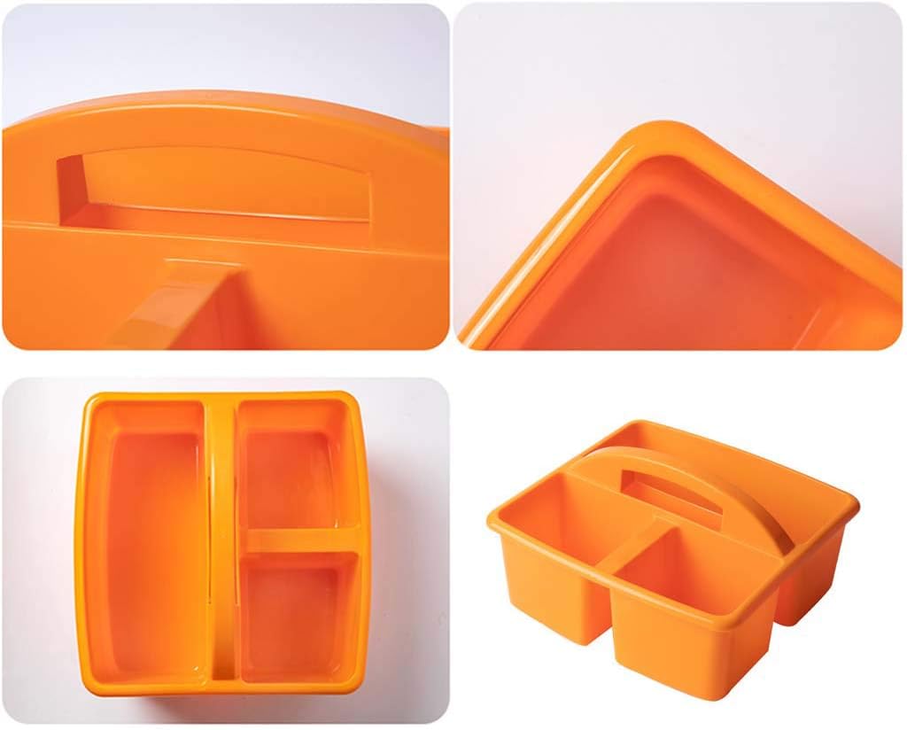 PMFACE 3 Compartment Storage Bin with Handle 1