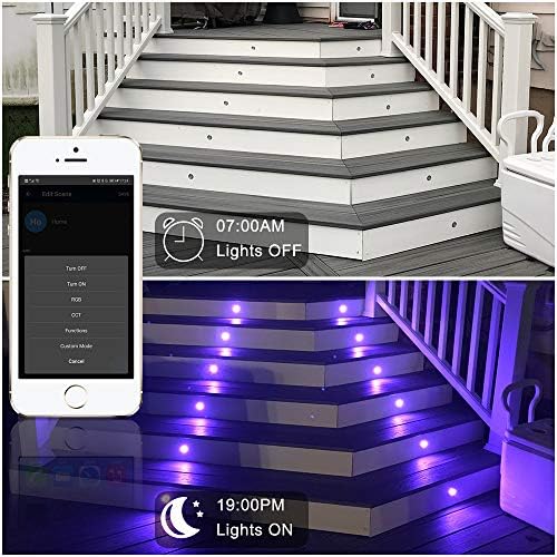 Sumaote Smart LED Deck Light Kit 30 Pack