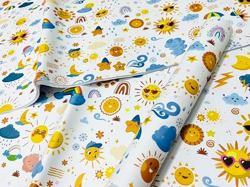 WIN DEAL Gift Wrap Paper Set of 6 275 x 195 Inches