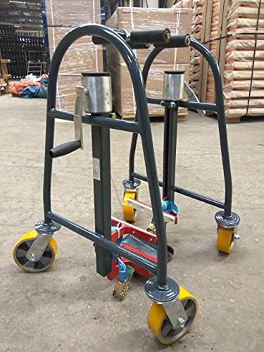 Pake Handling Tools Manual Mover Set of 2 with PU Casters