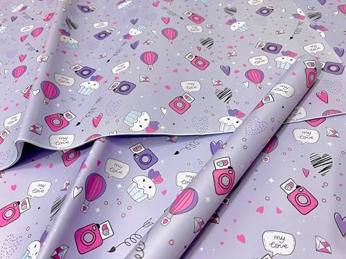 WIN DEAL Gift Wrap Paper Set of 6 275 x 195 Inches