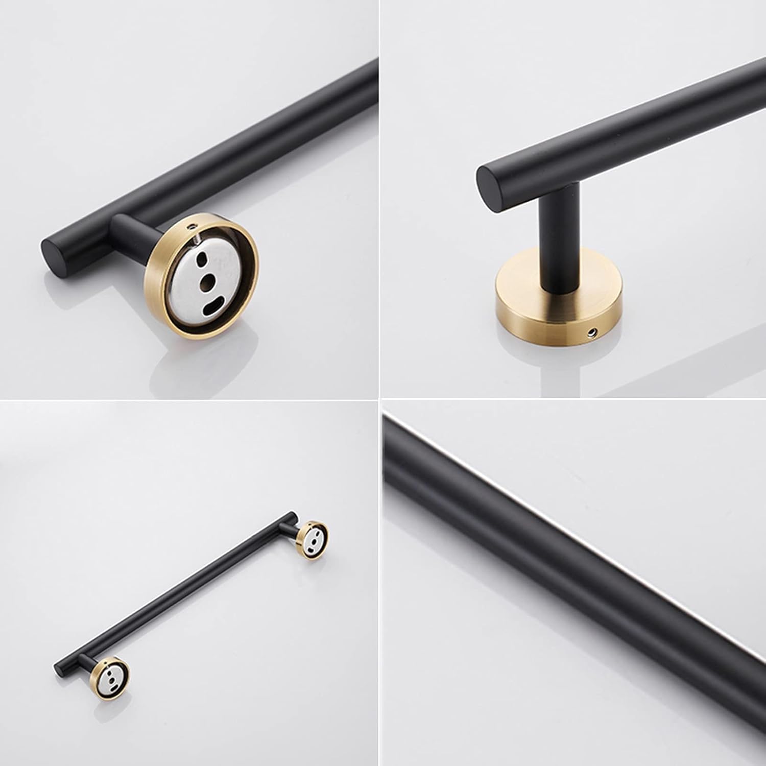 TiStm Black Gold Towel Rack 30Cm