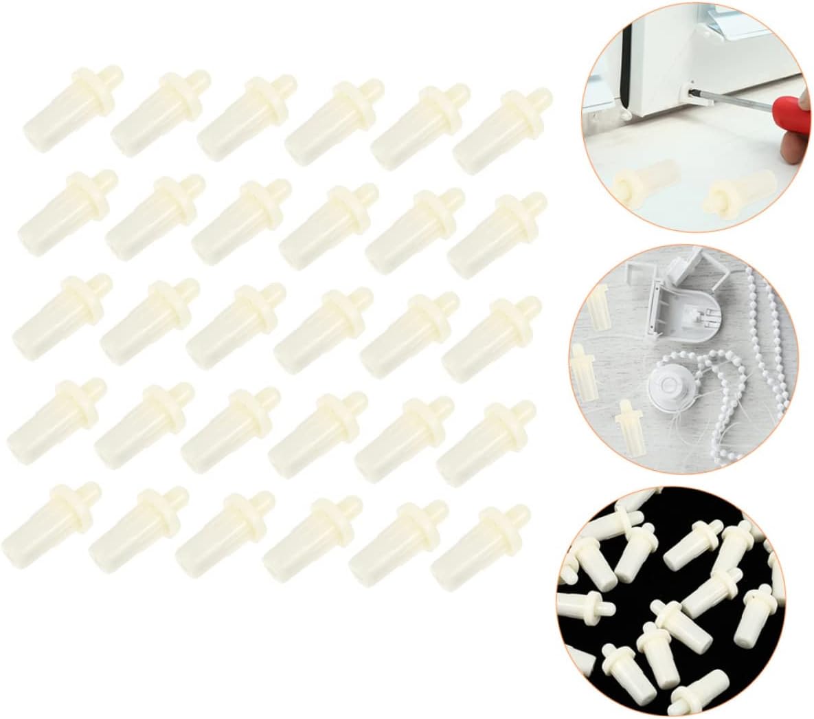 jojofuny 50pcs Shutter Repair Pin Kit