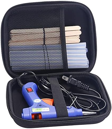 Glamgen Hot Glue Gun Mini with 20 Sticks and 20 Wood Sticks