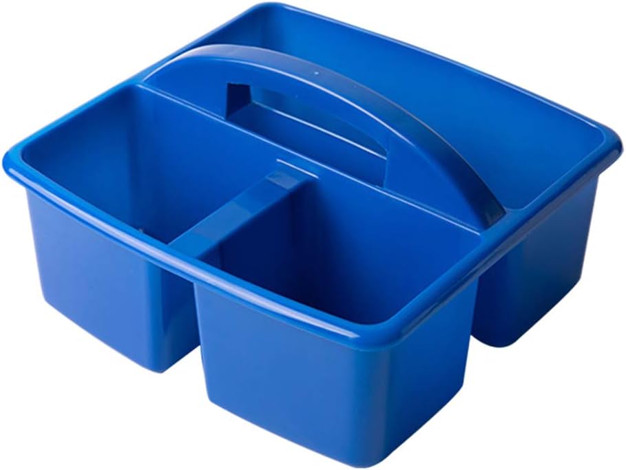 PMFACE 3 Compartment Storage Bin with Handle 1