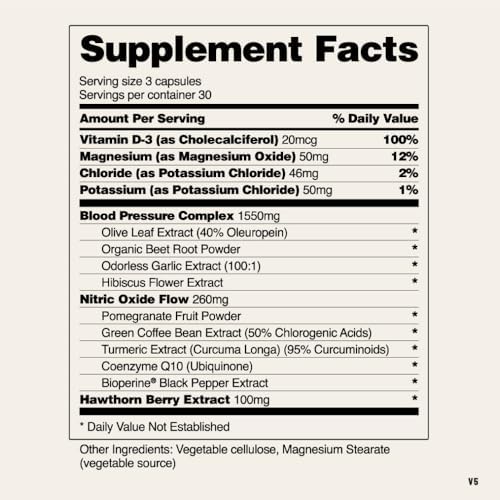 Snap Supplements Heart Health Support 90 Capsules