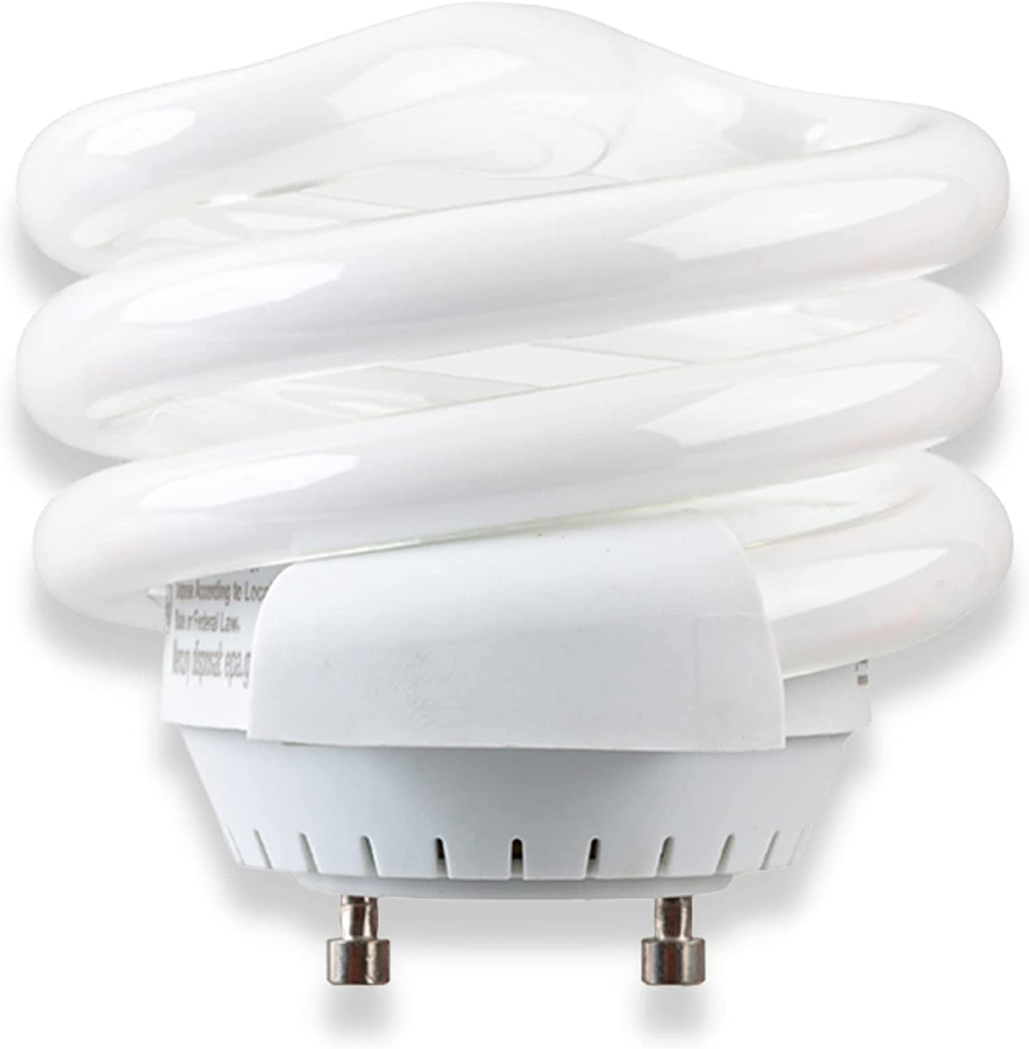 SLEEKLIGHTING 18Watt T2 Spiral CFL Bulbs 4 Pack