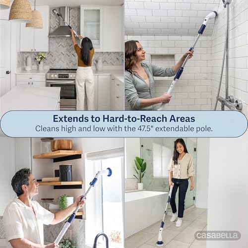 Casabella Power Spin Scrubber - Cordless Rechargeable Cleaner 1