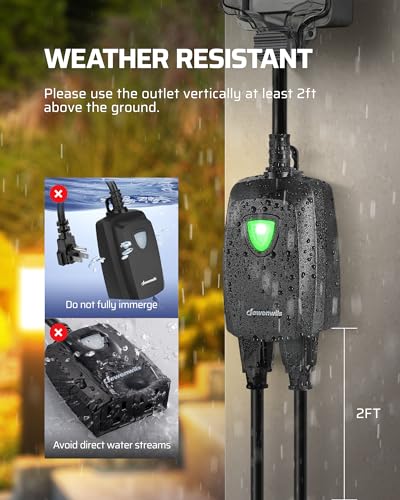 DEWENWILS Remote Outlet with 100 Ft Control Range