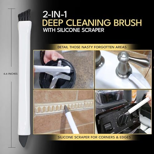 The Crown Choice Small Cleaning Brush Set 3pcs