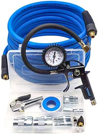 YOTOO Heavy Duty Air Compressor 20-Piece Accessory Kit