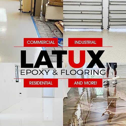 LATUX Epoxy Resin Floor Kit 15-Gallon Clear