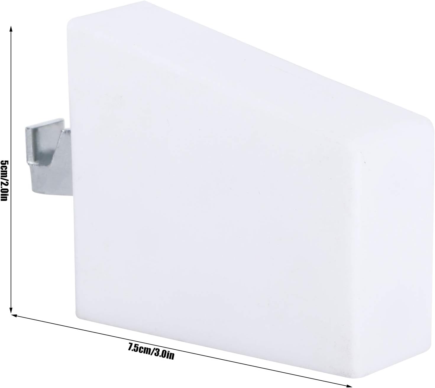 2Set Adjustable Cabinet Hanger Bracket with Mounting Plate