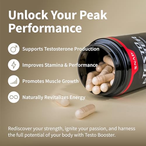 Snap Testosterone Booster for Men 60 Capsules 1