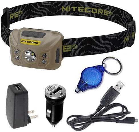 Nitecore NU30 400 Lumens Headlamp with Keychain Light