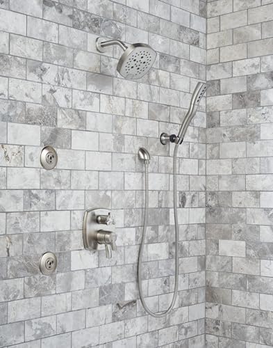 Delta 52663-SS 5-Setting H2Okinetic Shower Head 1