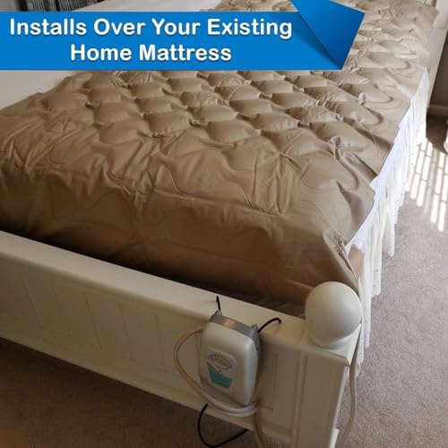 Carex Alternating Air Pressure Mattress Pad with Electric Pump