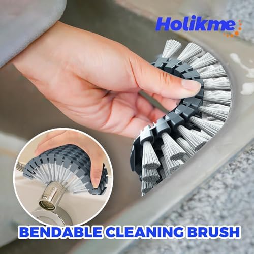 Holikme 5Pack Kitchen Cleaning Brush Set Green