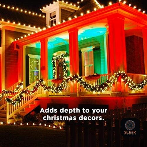 SLEEKLIGHTING 23W T2 Red Spiral CFL Bulb 4 Pack UL Approved