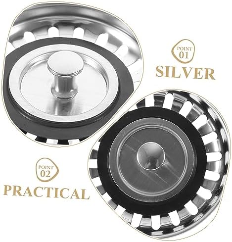 SEWACC Tub Stopper Drain Strainer for Kitchen Bathroom Laundry