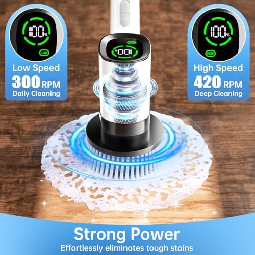 EYEFEAT Electric Spin Scrubber Cordless Waterproof