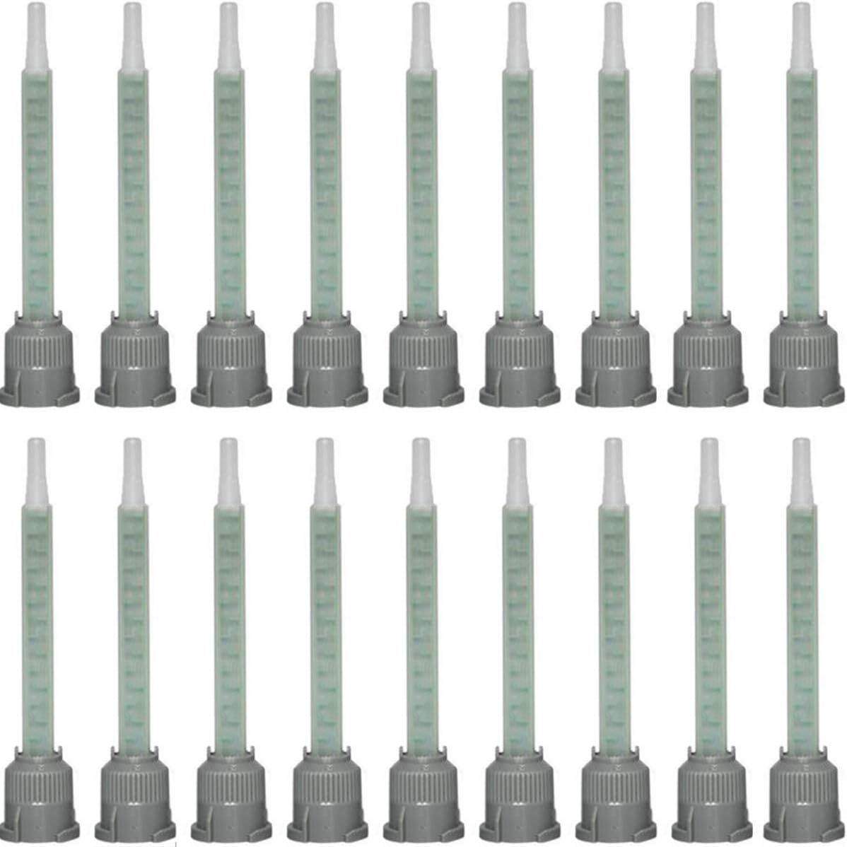 20 Pieces Epoxy Adhesive Mixing Nozzle Tips for 50ml Cartridges